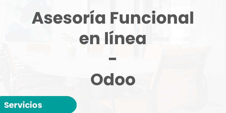 Asesoría Funcional en línea - Odoo