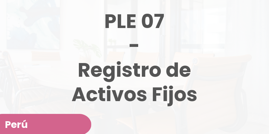 Formato físico - Registro de Activos Fijos