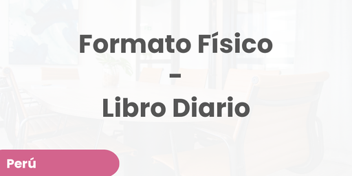 Formato Físico - Libro Diario