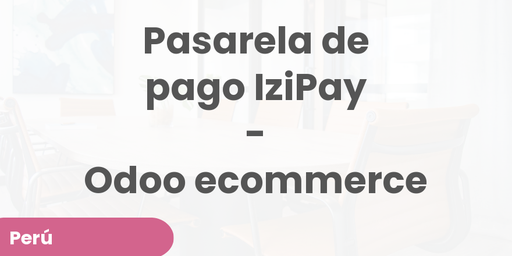 Pasarela de pago IziPay - Odoo ecommerce
